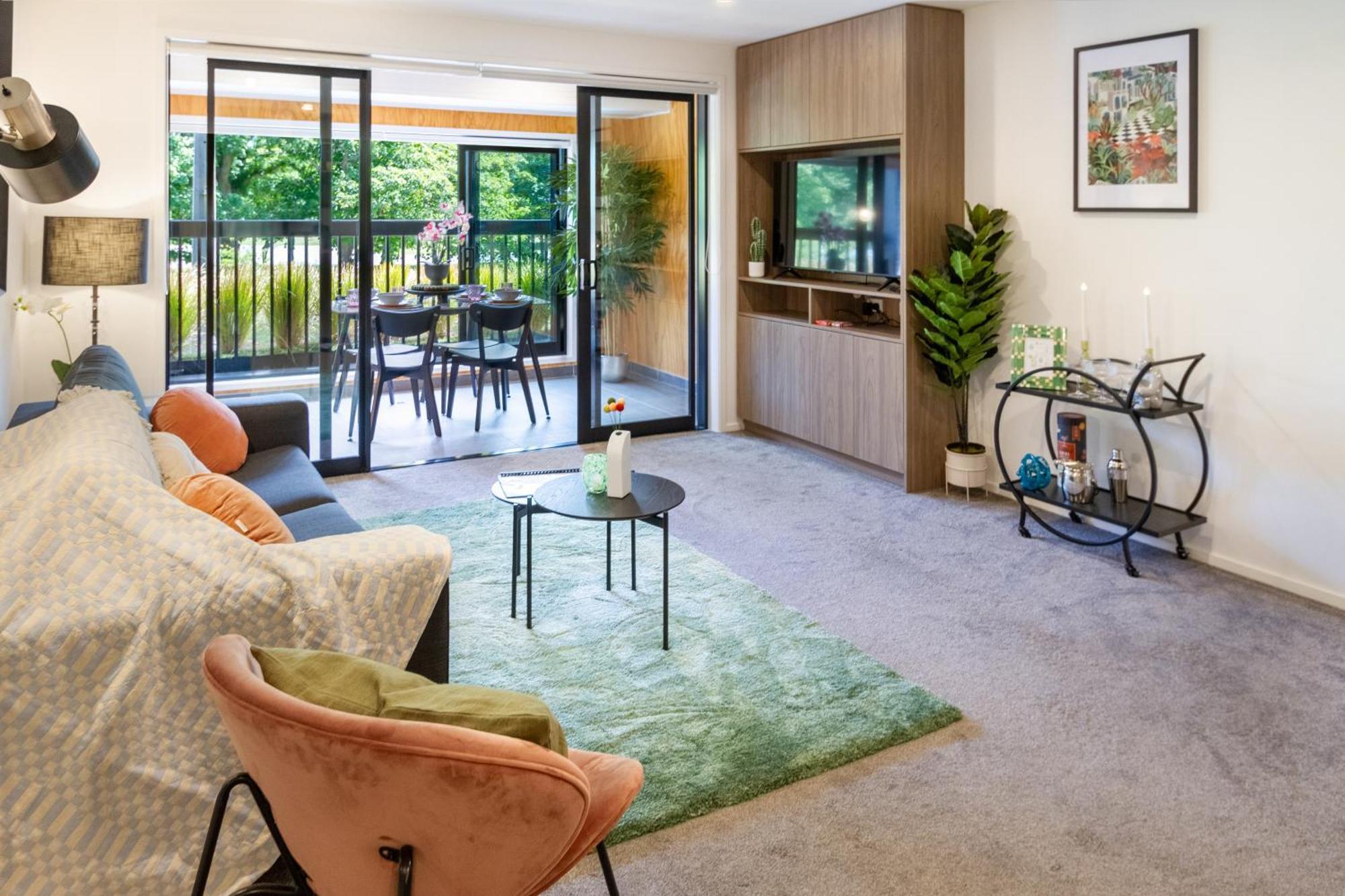 Cozy 1-Bed Apartment With Park Views, Sleeps 4 Christchurch Eksteriør bilde